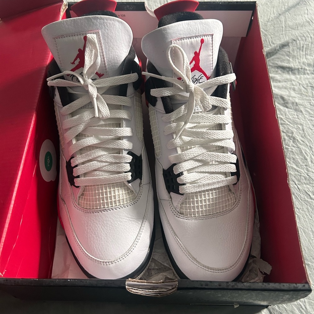 Jordan 4s Red Cement